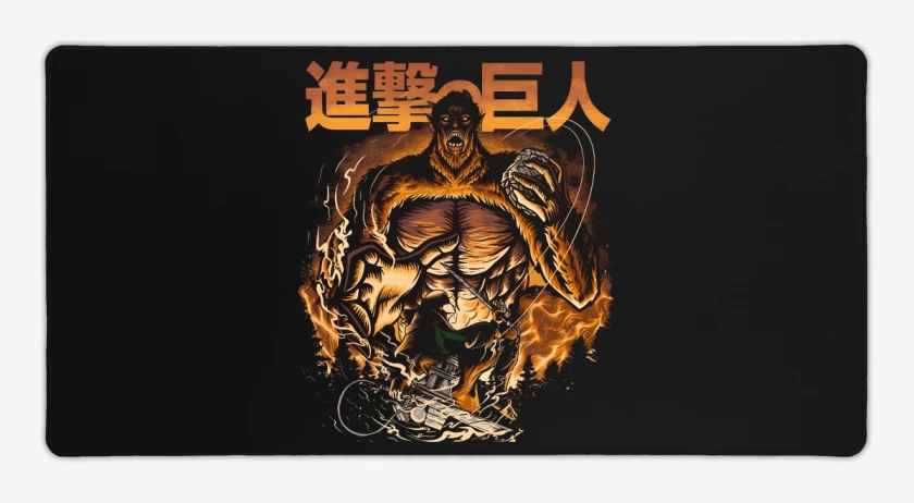 Mouse pad Gamer Levi vs Bestia
