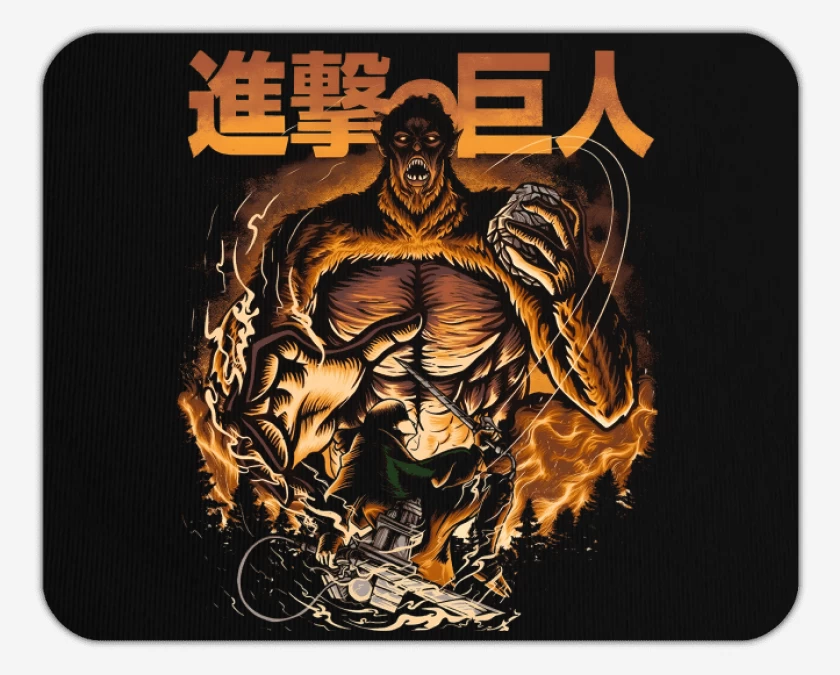Mousepad Levi vs Bestia