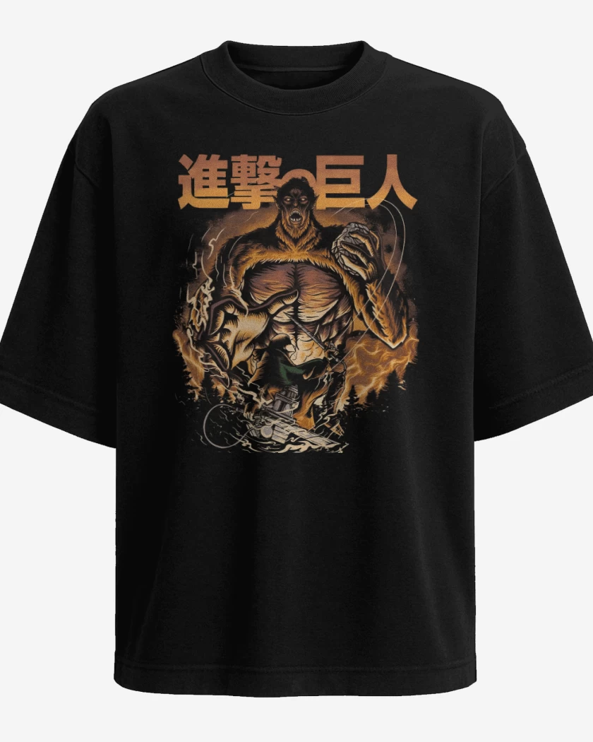 Polera Oversize Levi vs Bestia