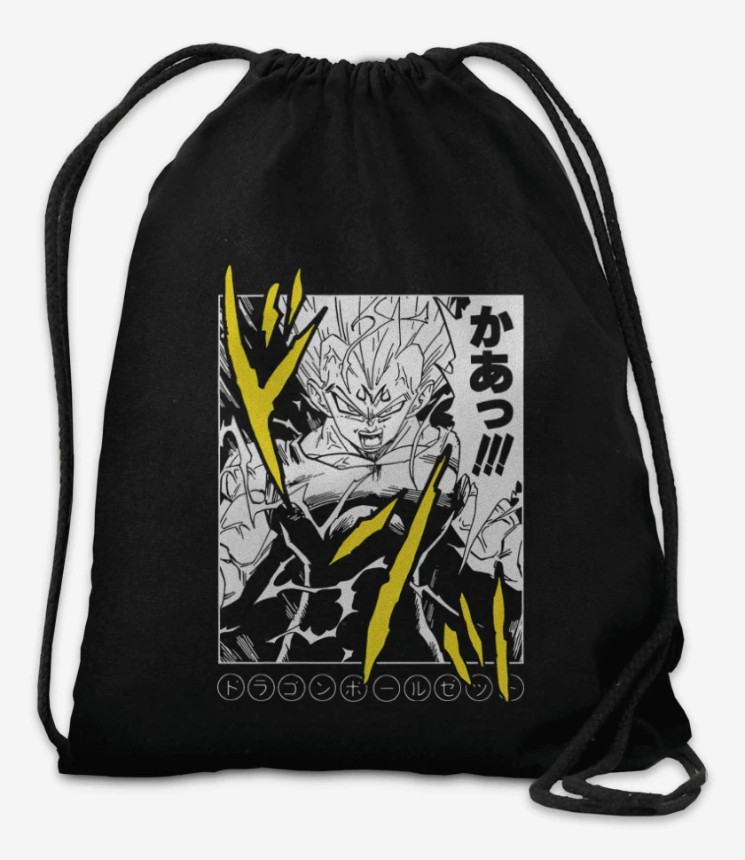 Mochila Negro de Majin Saiyan