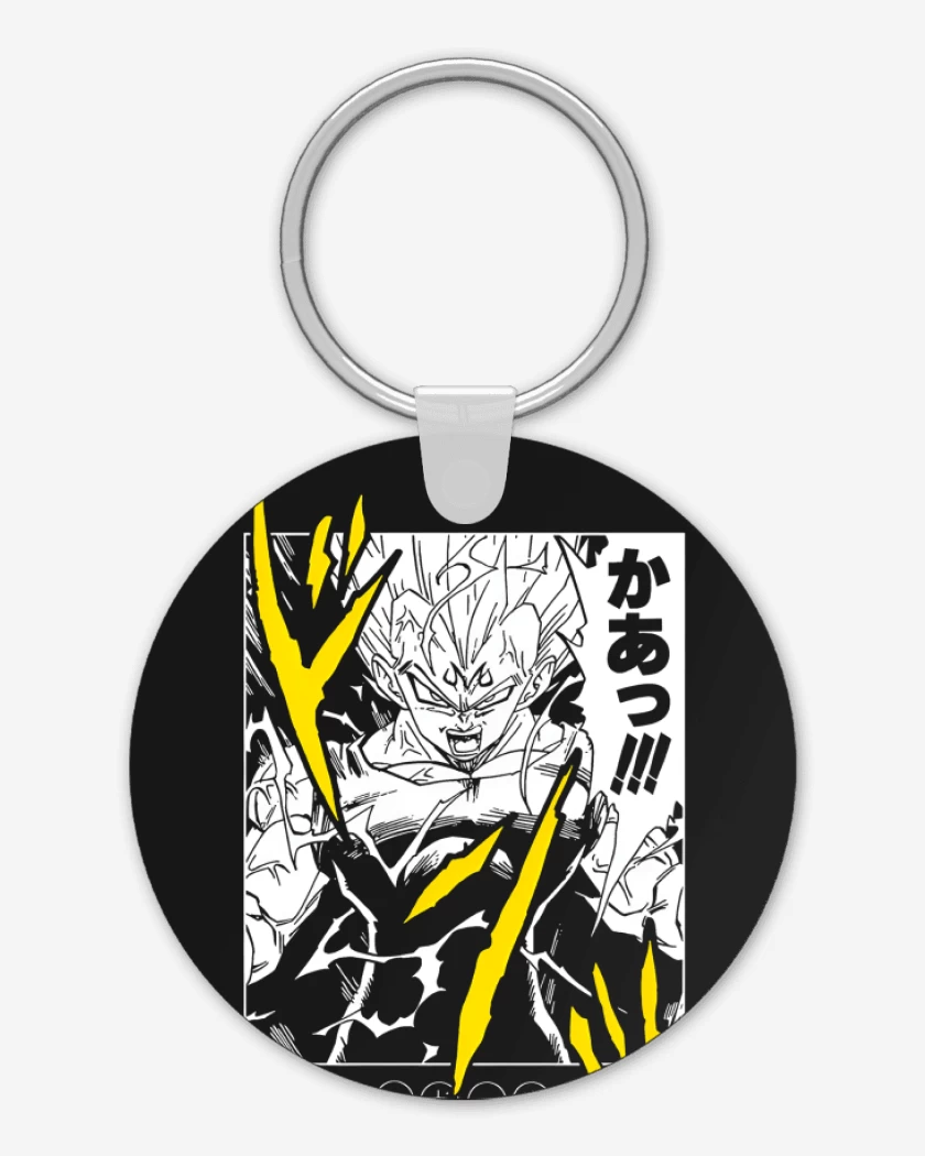 Llavero Negro de Majin Saiyan