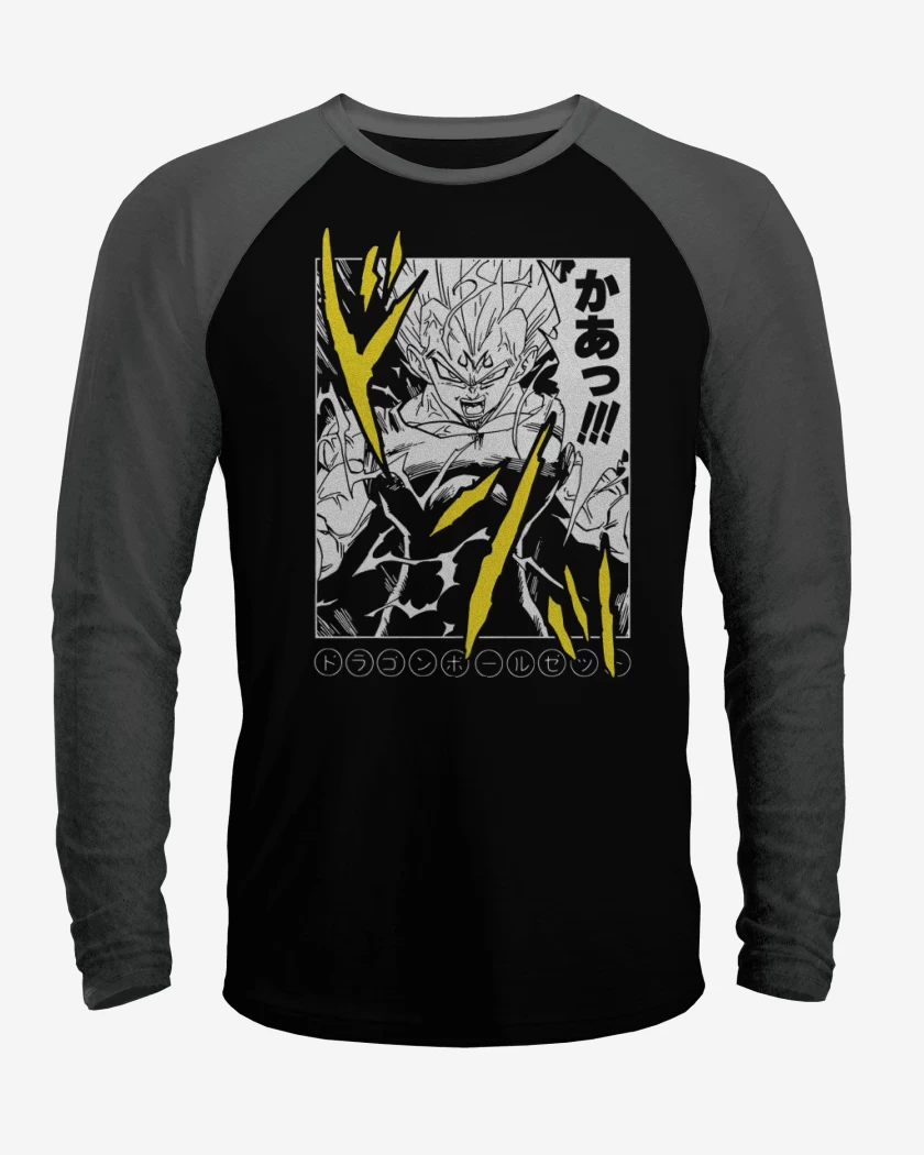 Polera Raglan Majin Saiyan