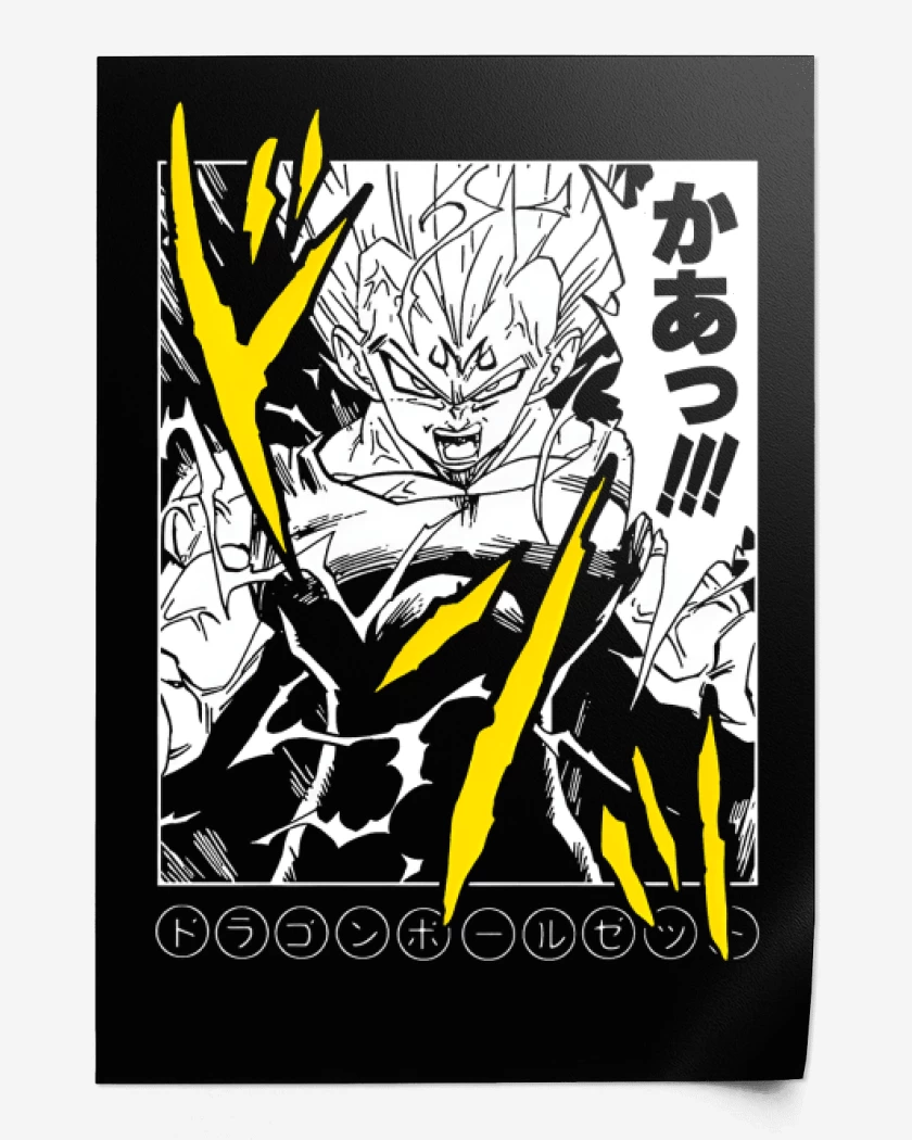 Print Majin Saiyan