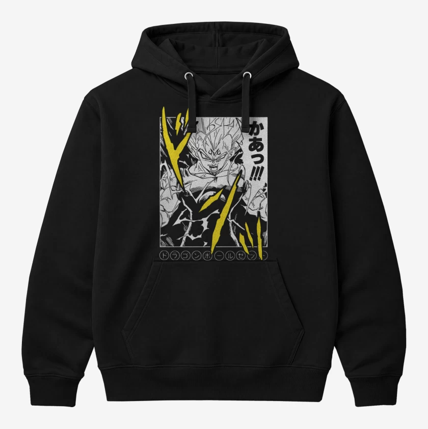 Polerón Canguro Negro de Majin Saiyan