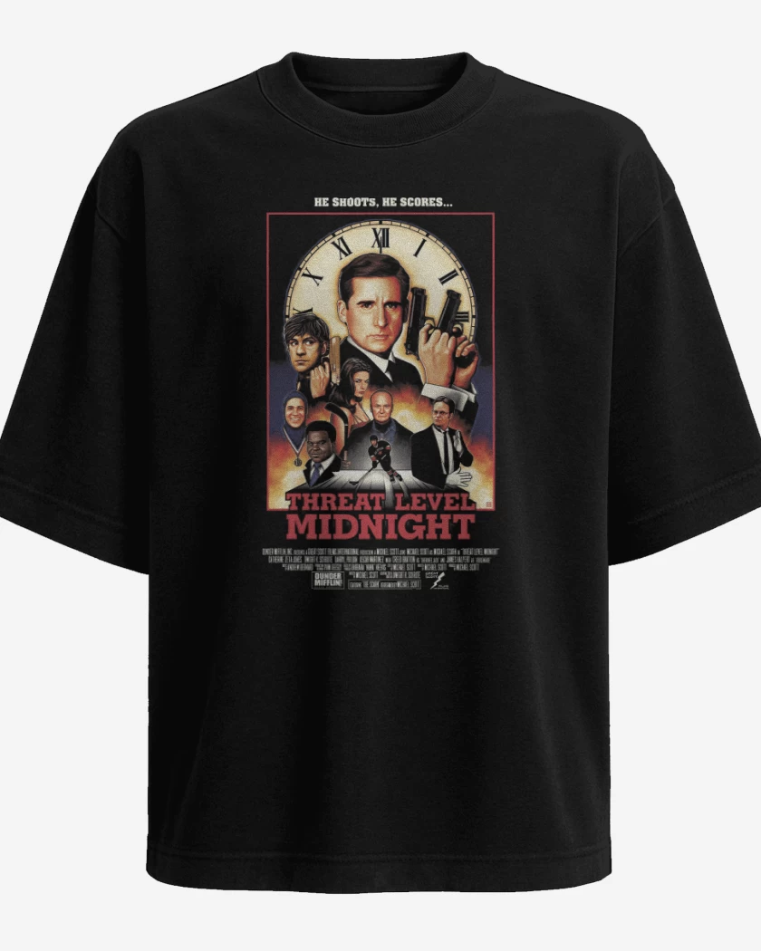 Polera Oversize Threat Level Midnight
