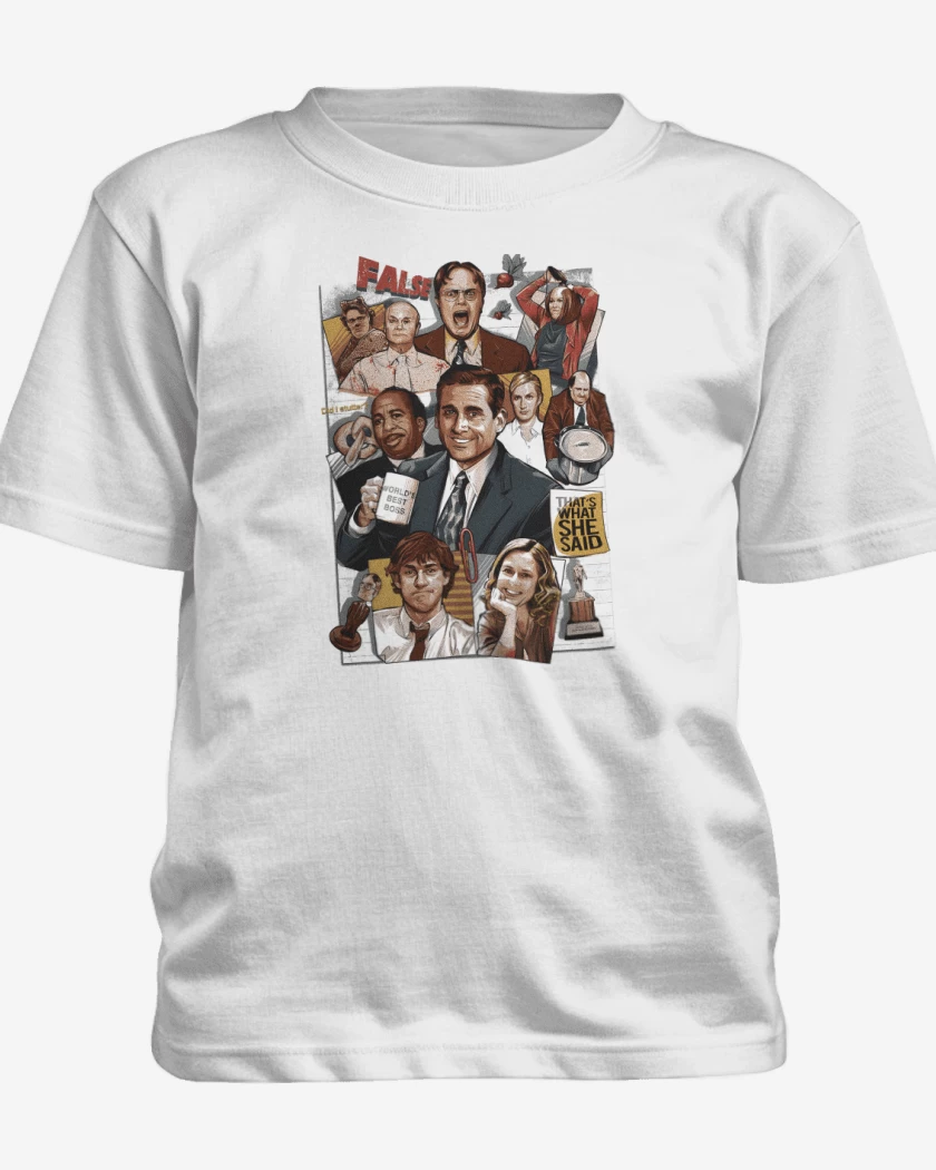 Polera de niño Blanco de La Oficinita 