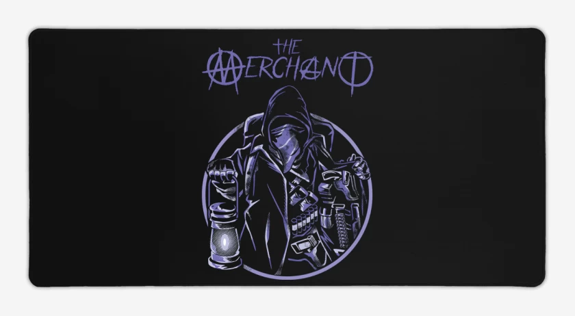 Mouse pad Gamer Negro de El Buhonero