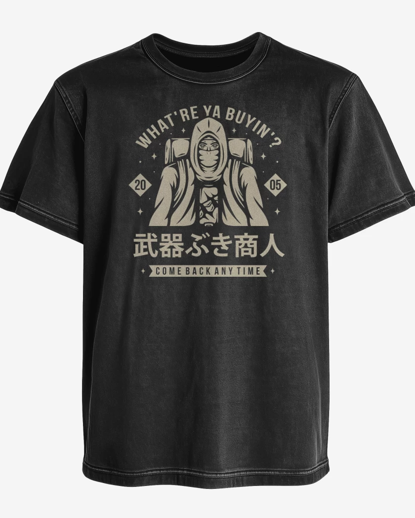 Polera desgastada Come Back Any Time