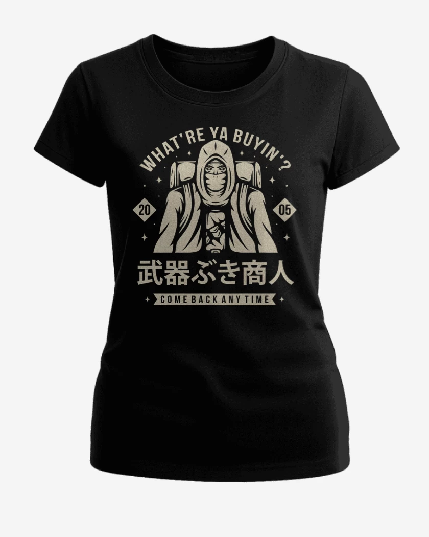Polera de Mujer Negro de Come Back Any Time