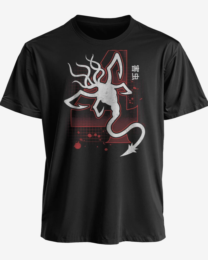 Polera premium Negro de Plagas