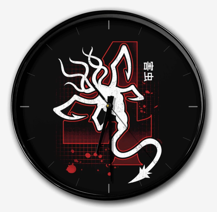 Reloj Negro de Plagas
