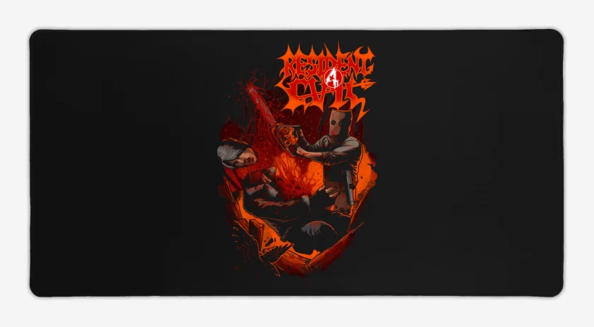 Mouse pad Gamer Negro de Dr Salvador