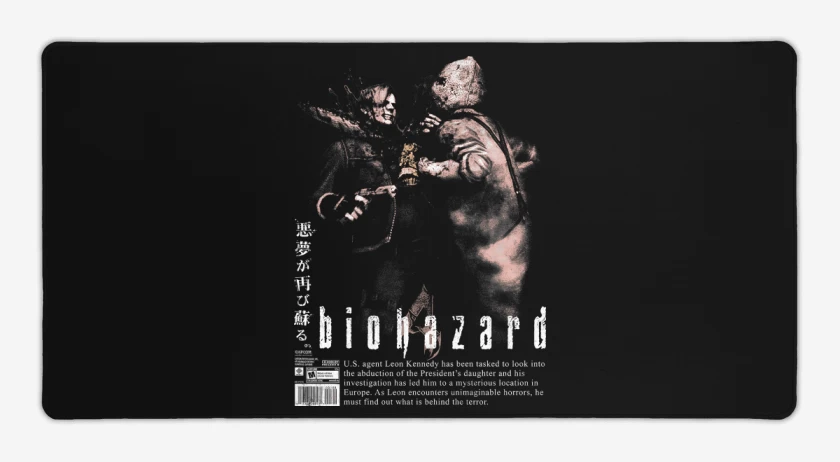 Mouse pad Gamer Biohazard 4 
