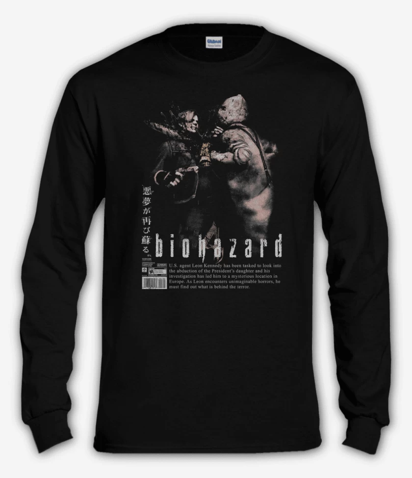 Polera manga larga Biohazard 4 