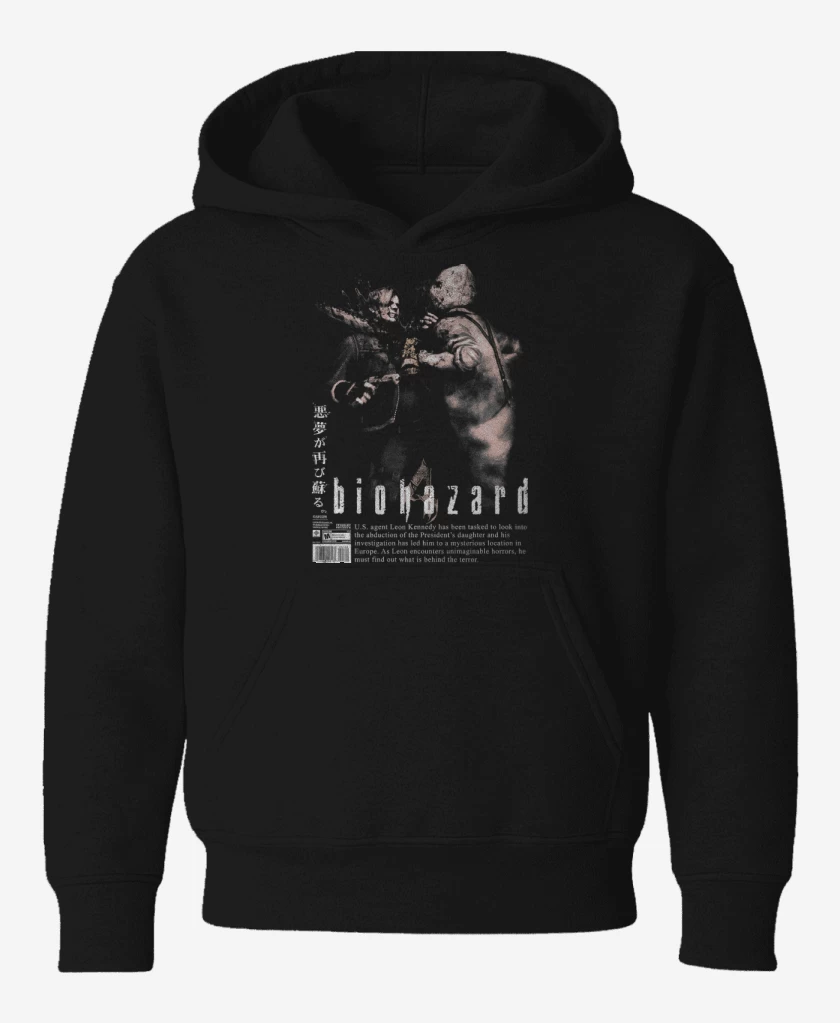 Poleron de niño Negro de Biohazard 4 