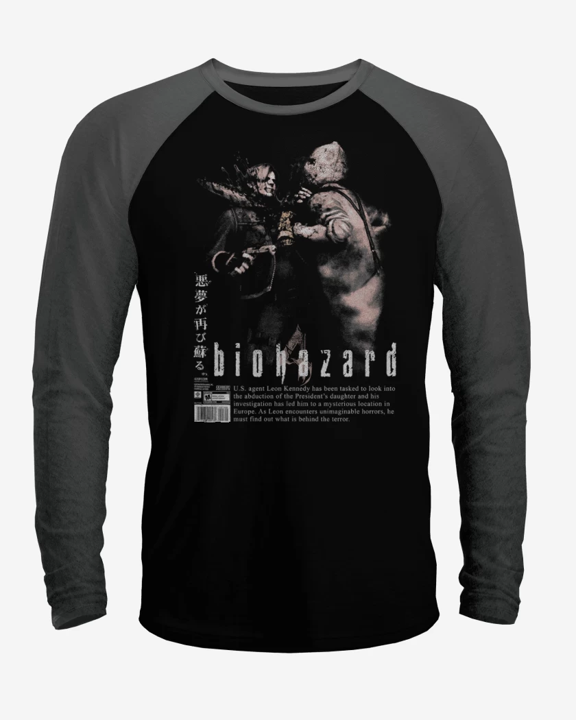 Polera Raglan Biohazard 4 