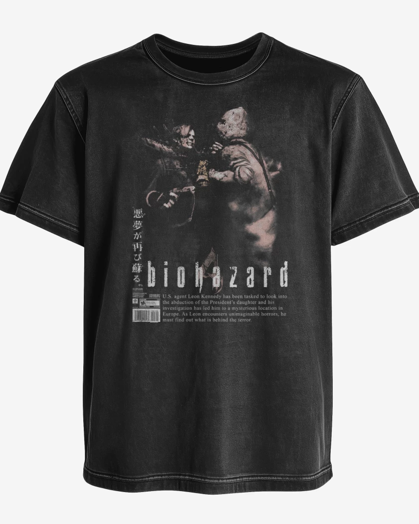 Polera desgastada Biohazard 4 
