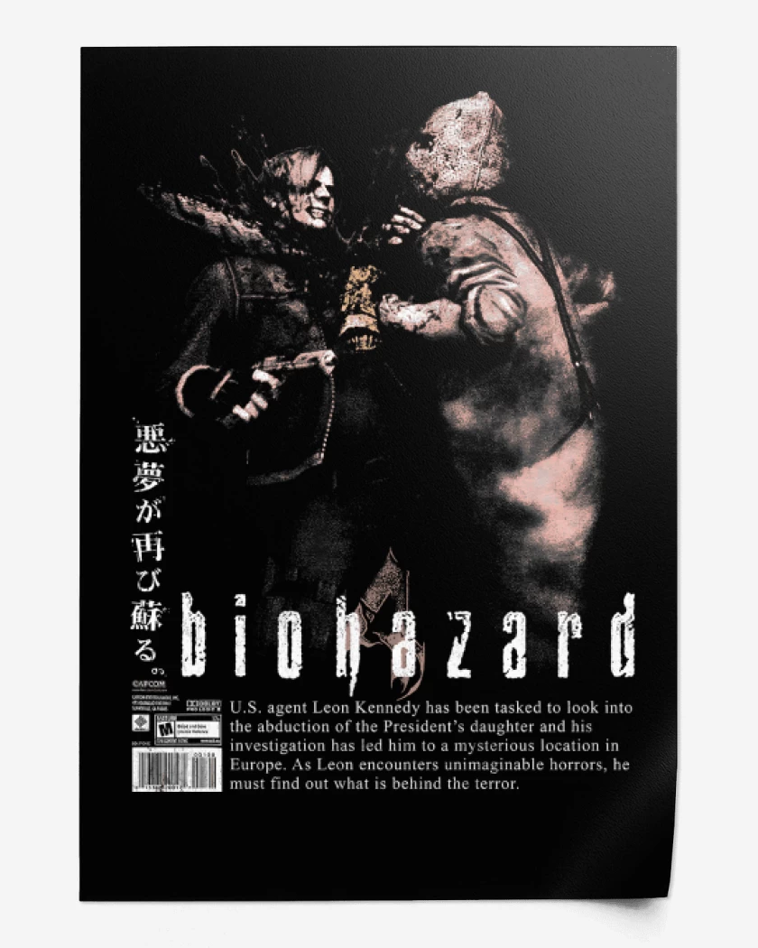 Print Biohazard 4 