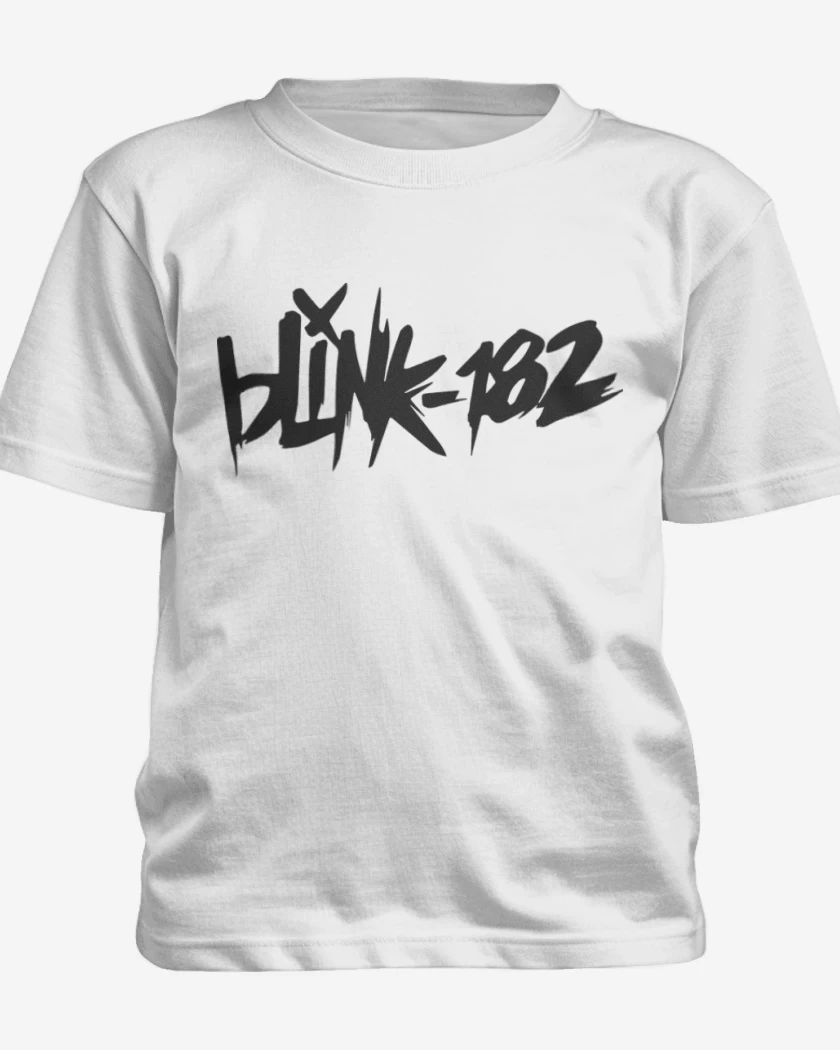 Polera de niño Blanco de Blink 182 2