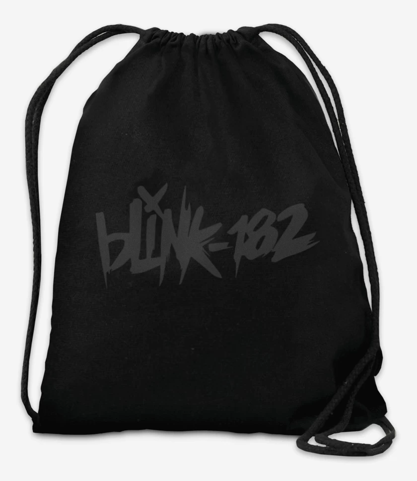 Mochila Negro de Blink 182 2