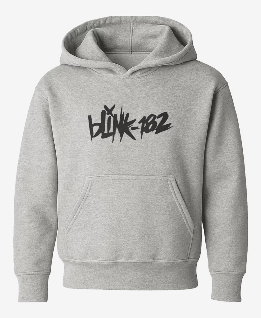 Poleron de niño Gris Melange de Blink 182 2