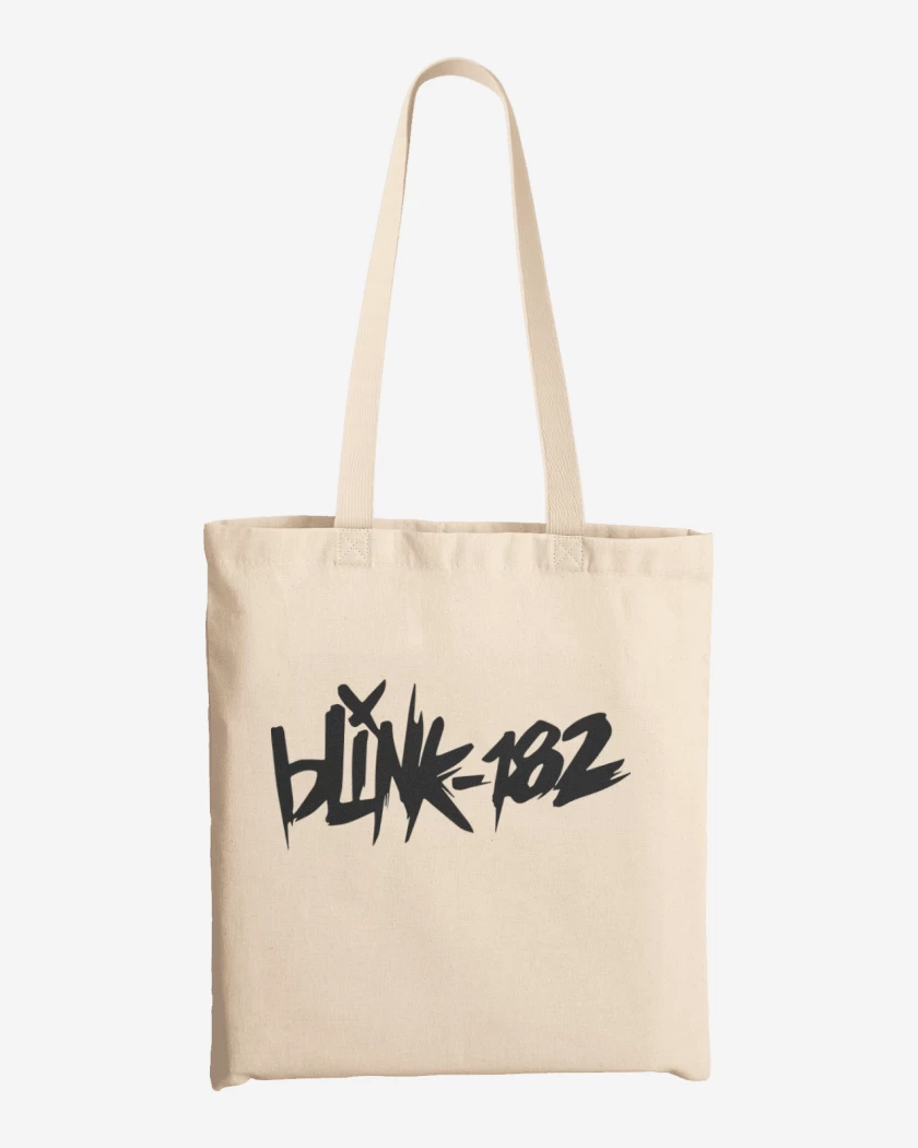 Totebag Blanco de Blink 182 2