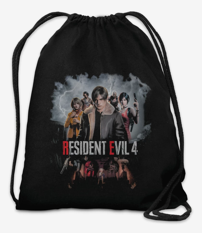 Mochila Negro de RE4 Remake