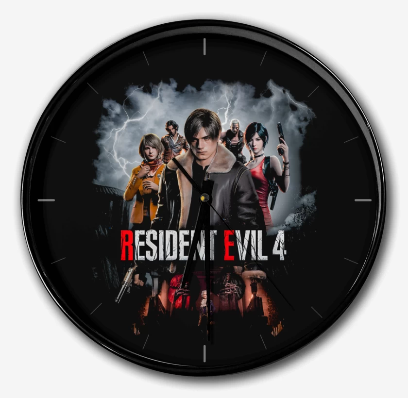 Reloj Negro de RE4 Remake