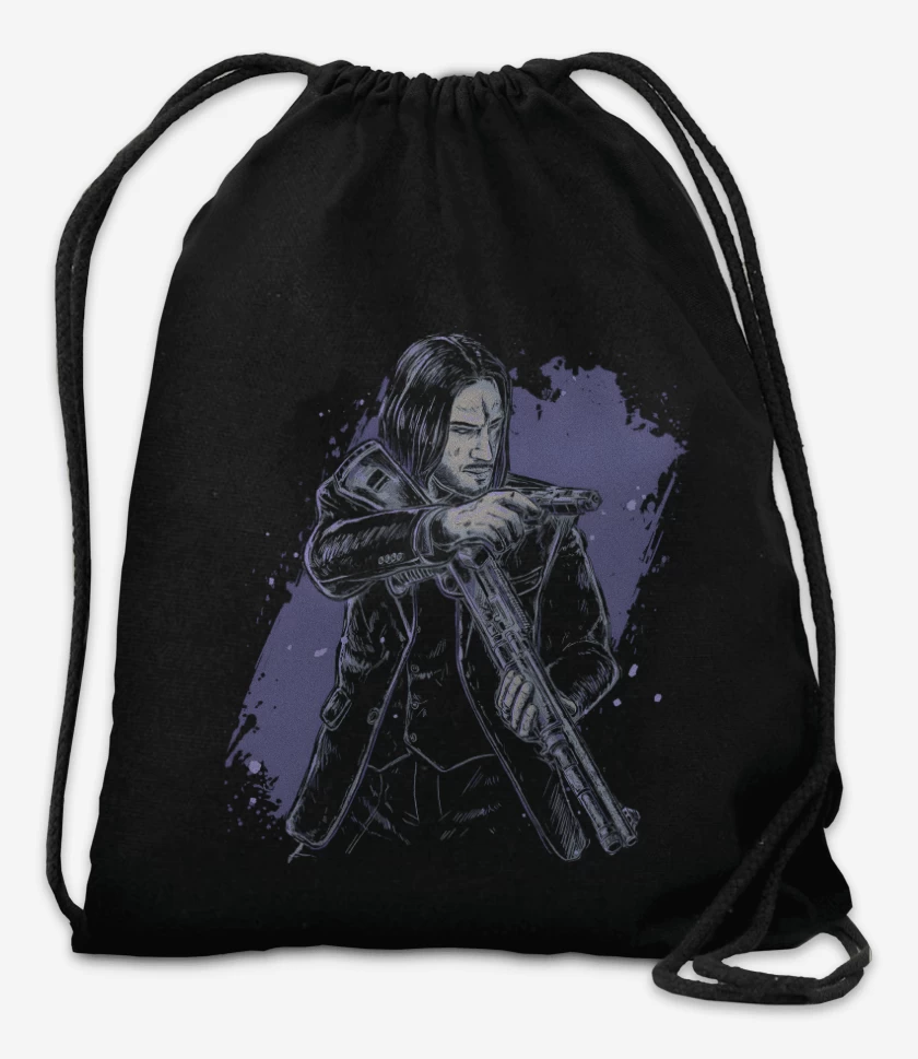 Mochila Negro de Baba Yaga
