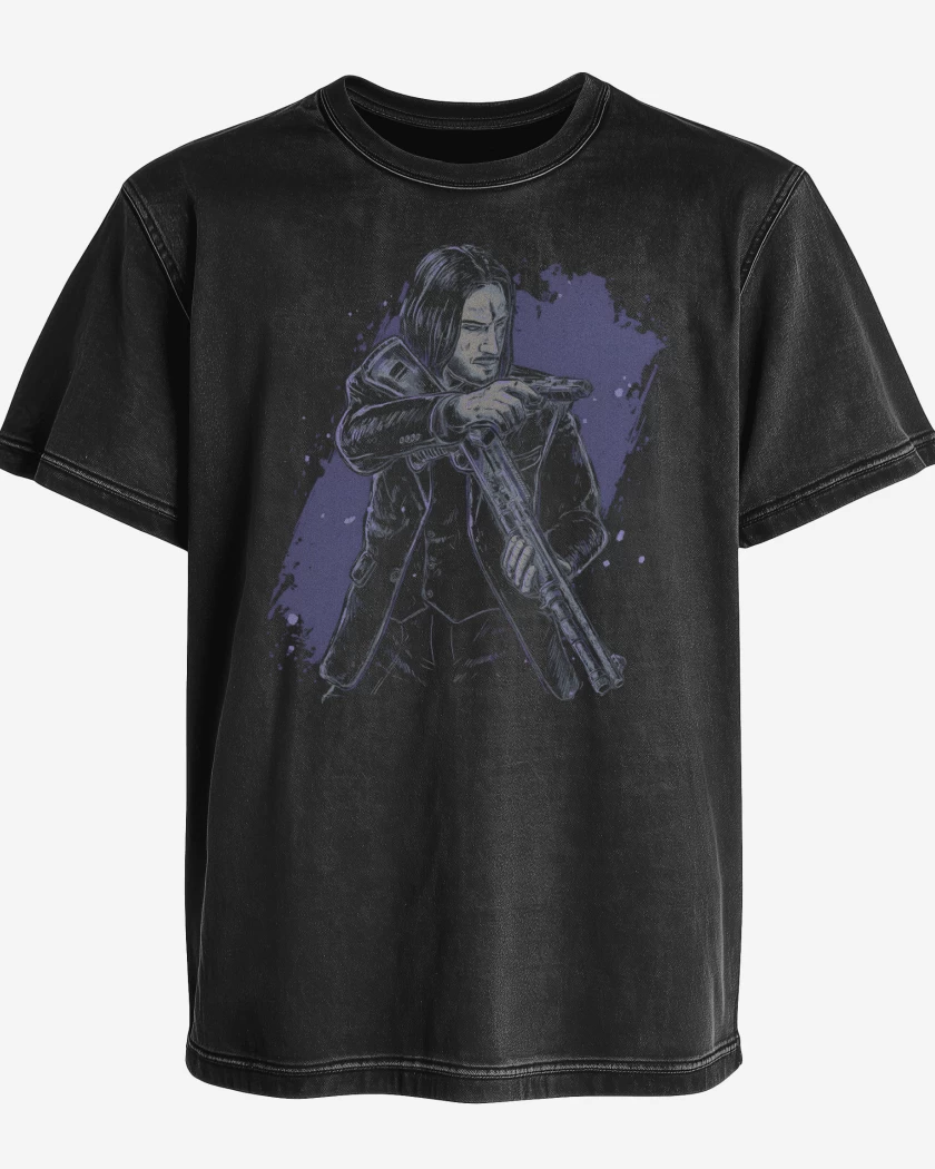 Polera desgastada Baba Yaga