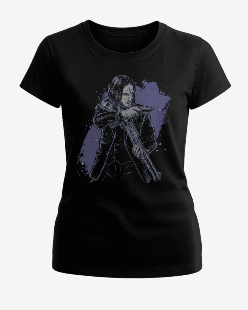 Polera de Mujer Negro de Baba Yaga