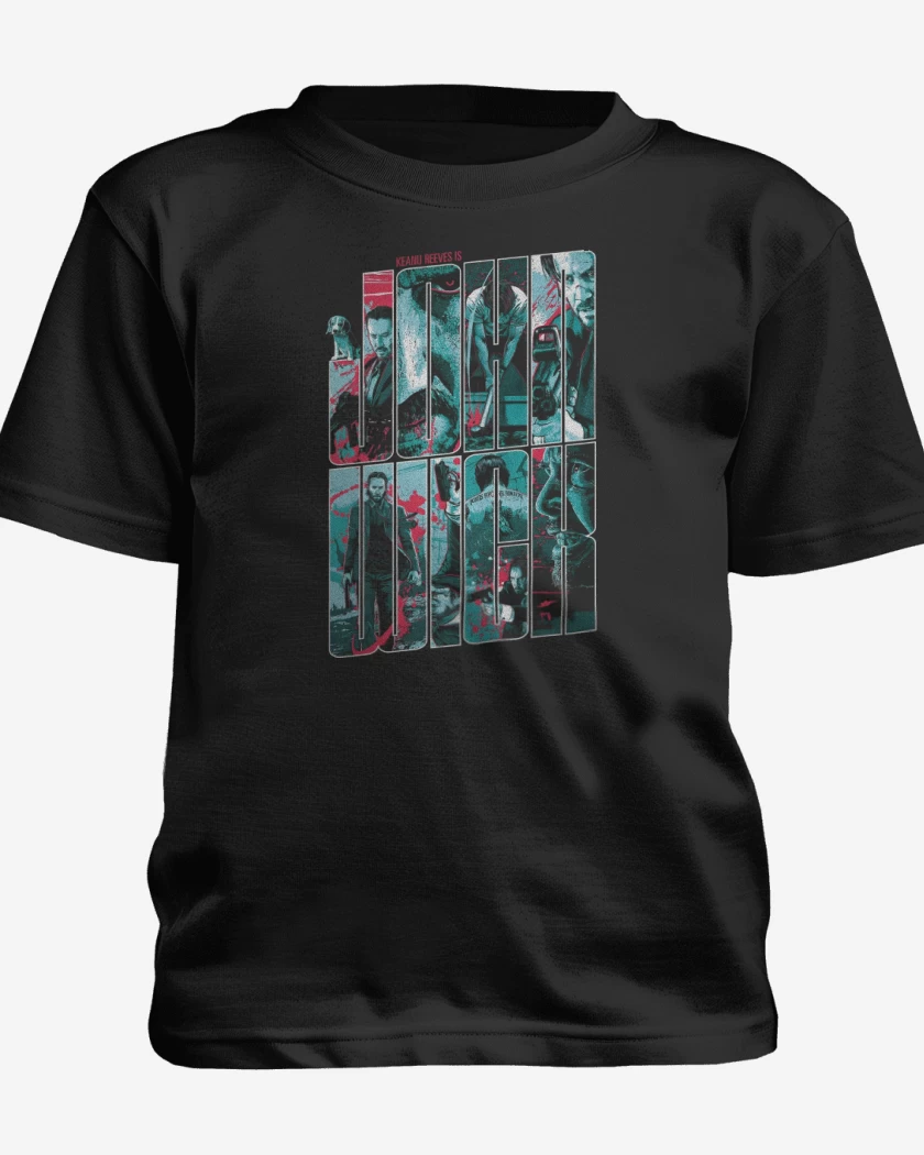 Polera de niño Negro de Wick