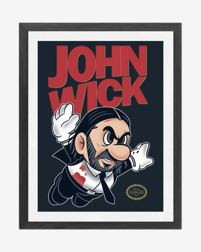 Cuadro decorativo Azul Marino de Super Wick