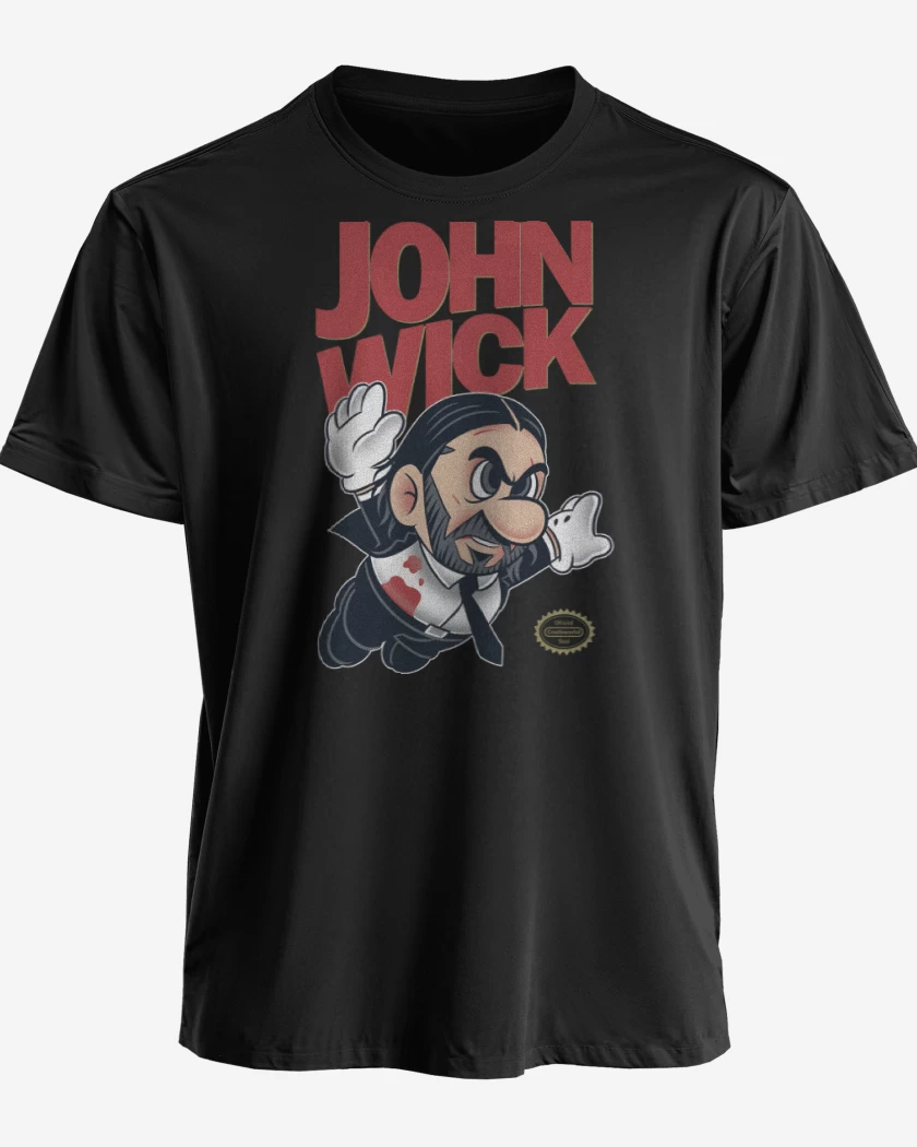 Polera premium Negro de Super Wick