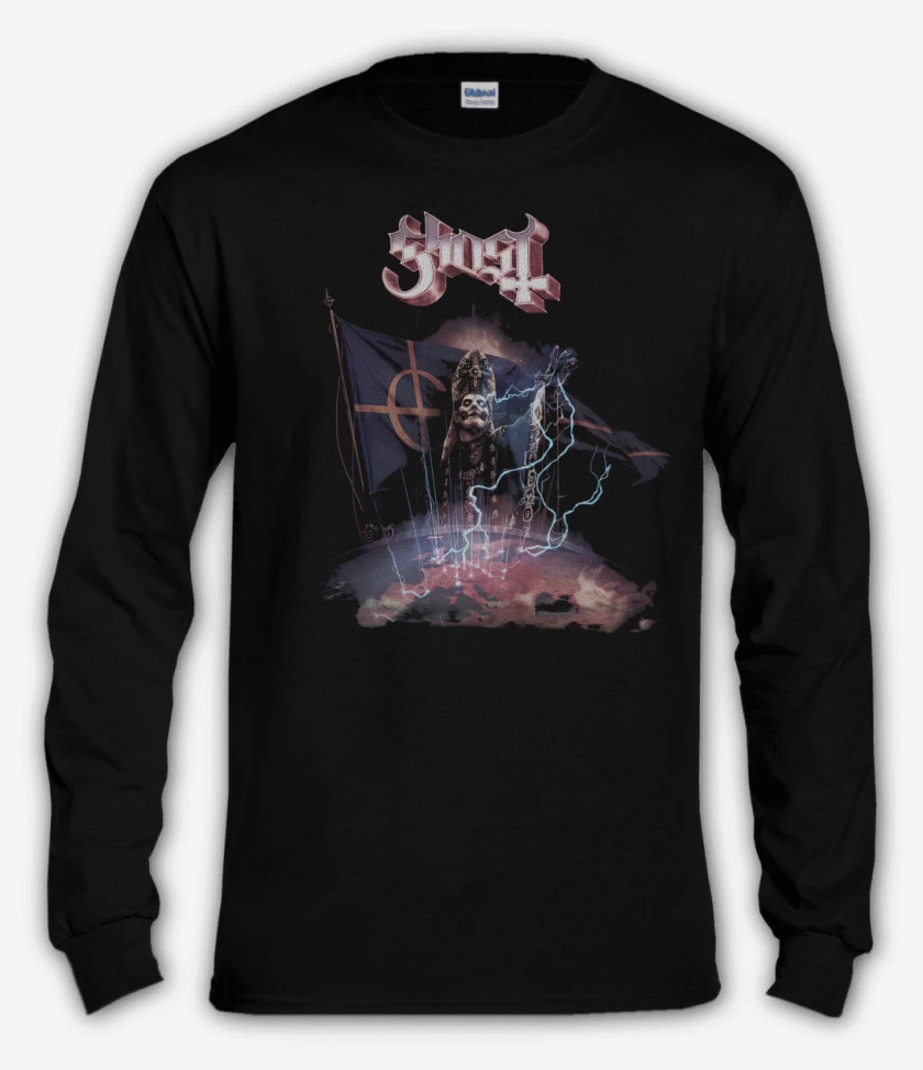 Polera manga larga Negro de Imperatour