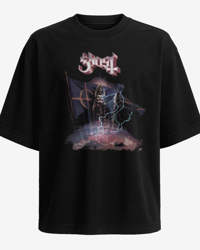 Polera Oversize Negro de Imperatour