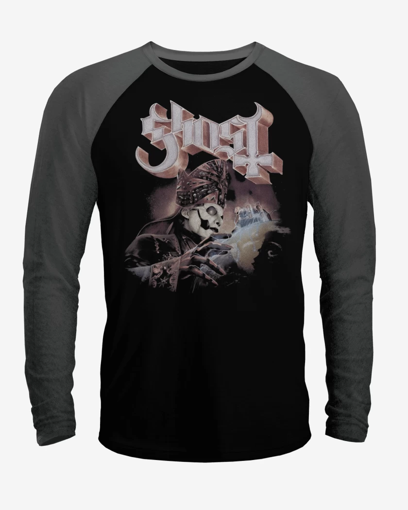 Polera Raglan Negro / Negro Heather de Imperatour II