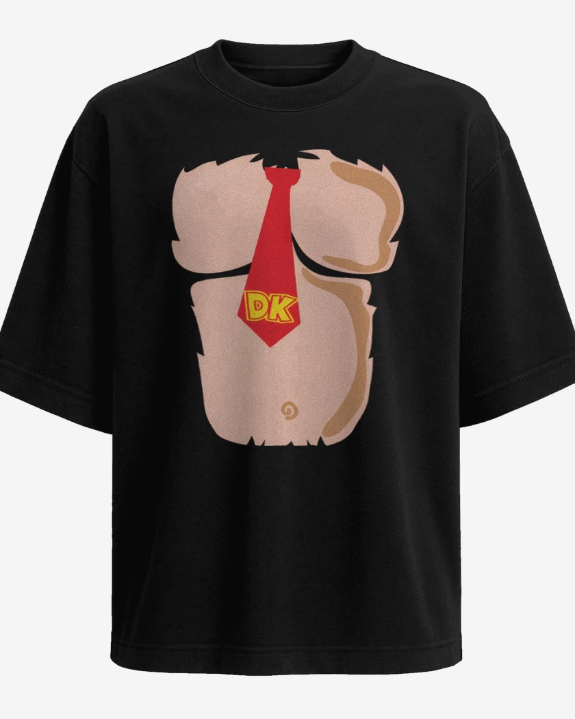 Polera Oversize Pecho de Mono