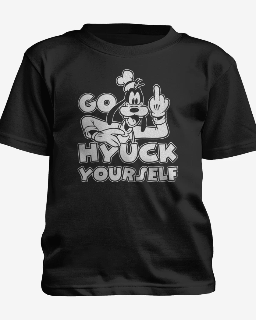 Polera de niño Negro de Goofyuck Yourself