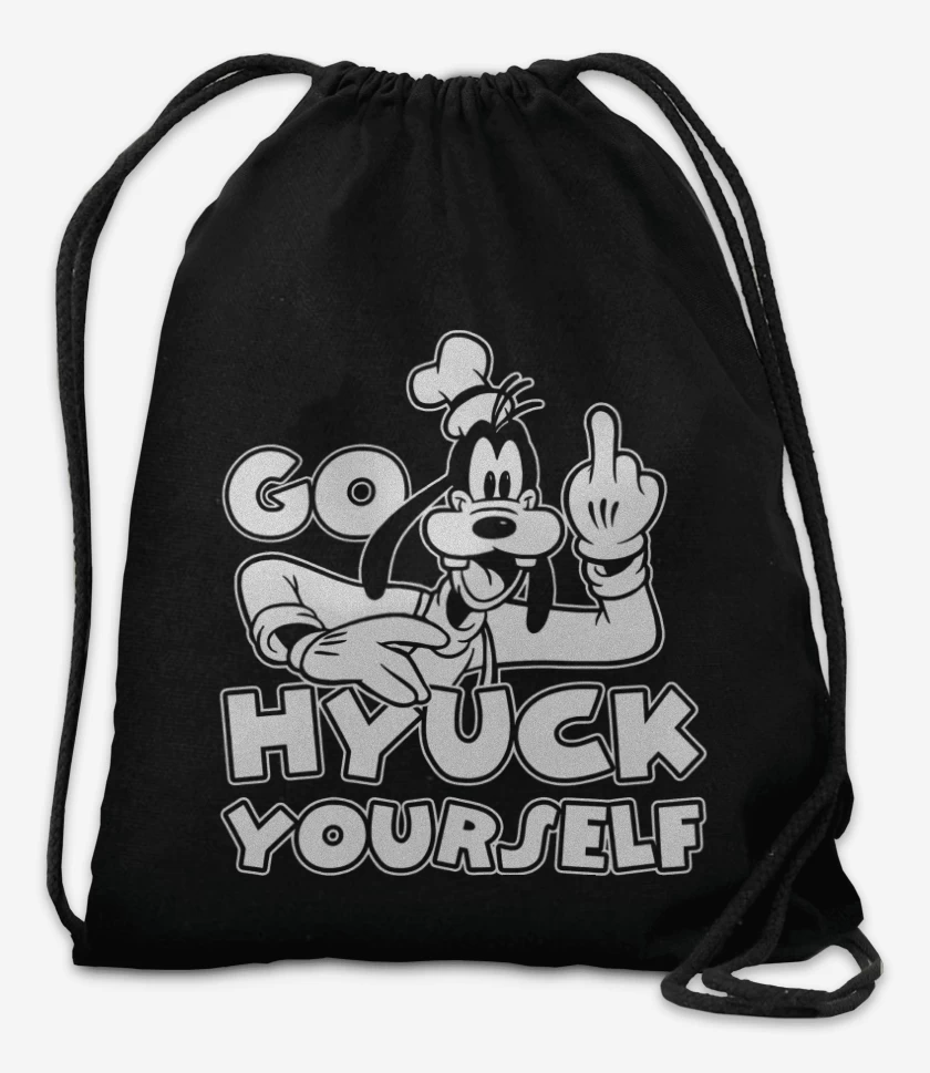 Mochila Negro de Goofyuck Yourself