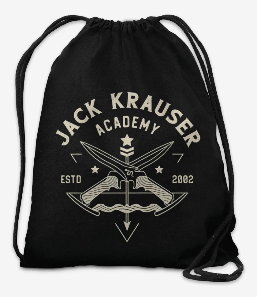 Mochila Negro de Krauser ACADEMY