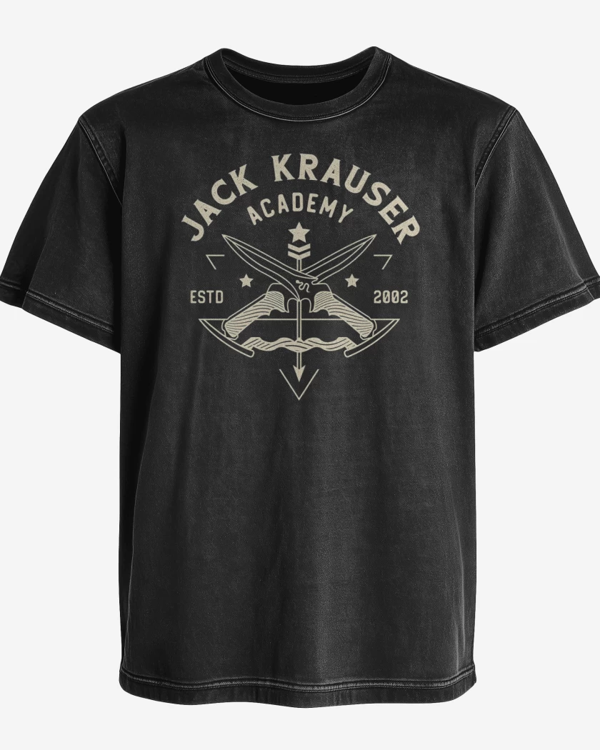 Polera desgastada Krauser ACADEMY