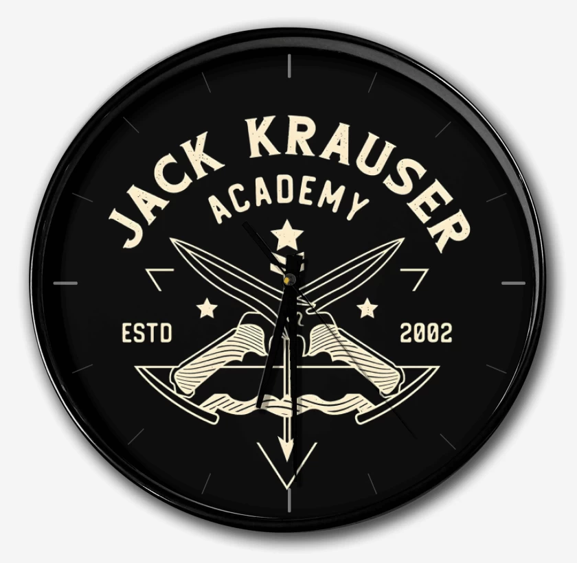Reloj Negro de Krauser ACADEMY