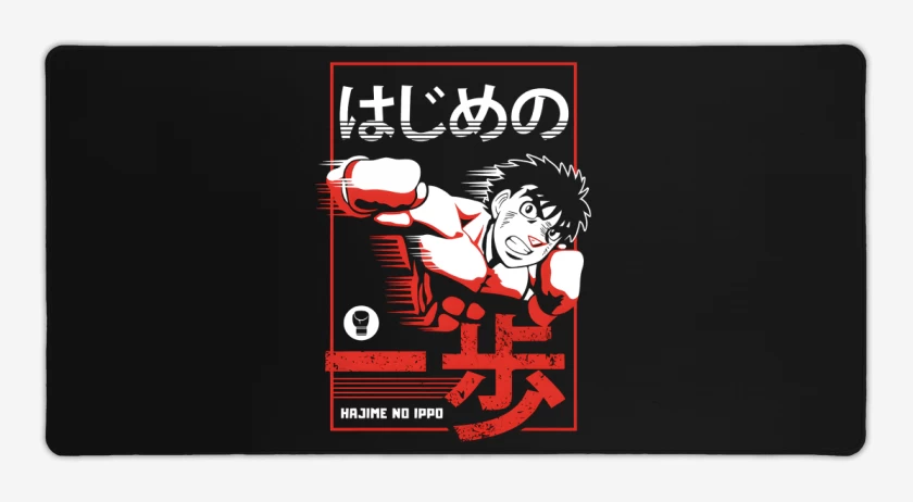 Mouse pad Gamer Negro de Ippo 