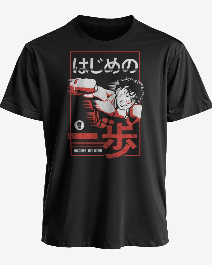 Polera premium Negro de Ippo 
