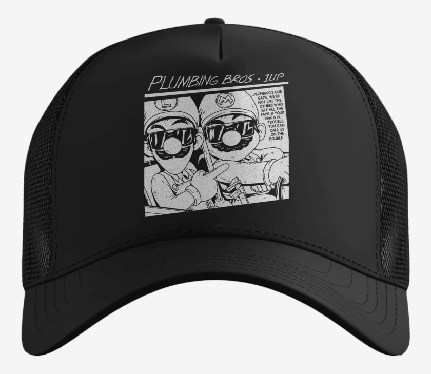 Gorro Negro de Sonic Bros