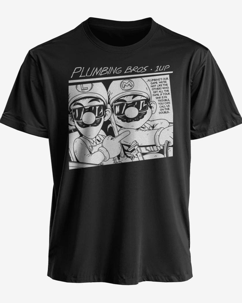 Polera premium Negro de Sonic Bros
