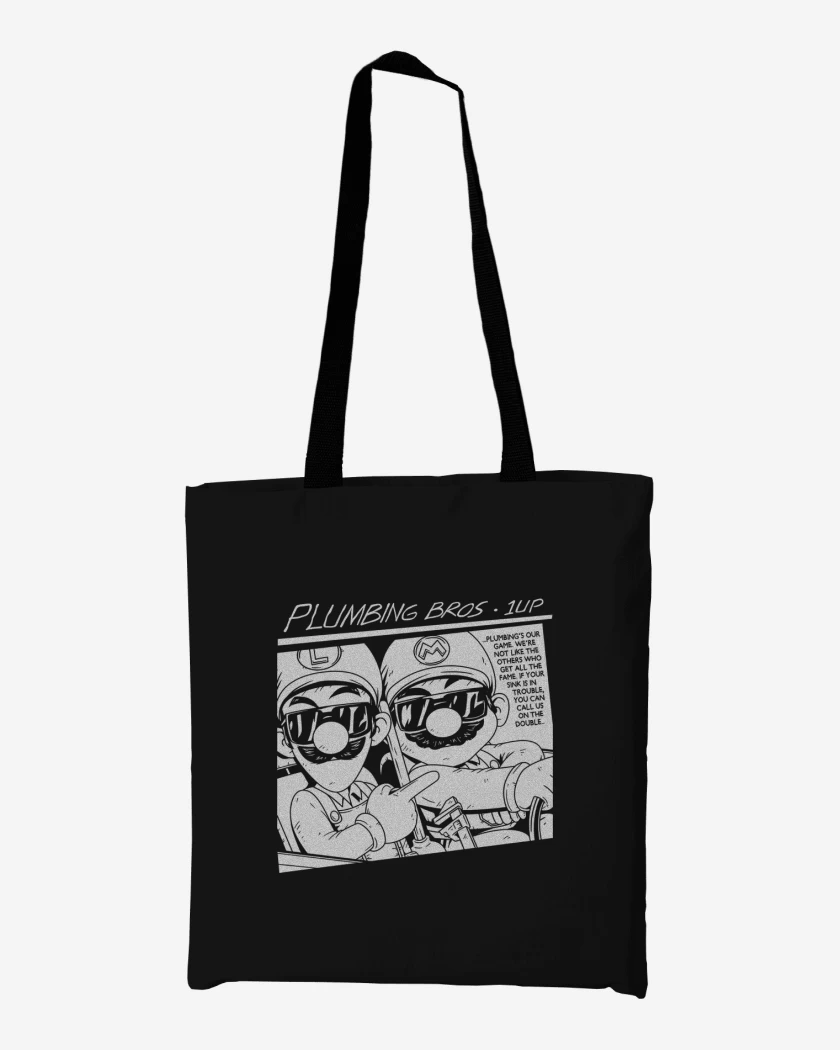 Totebag Negro de Sonic Bros