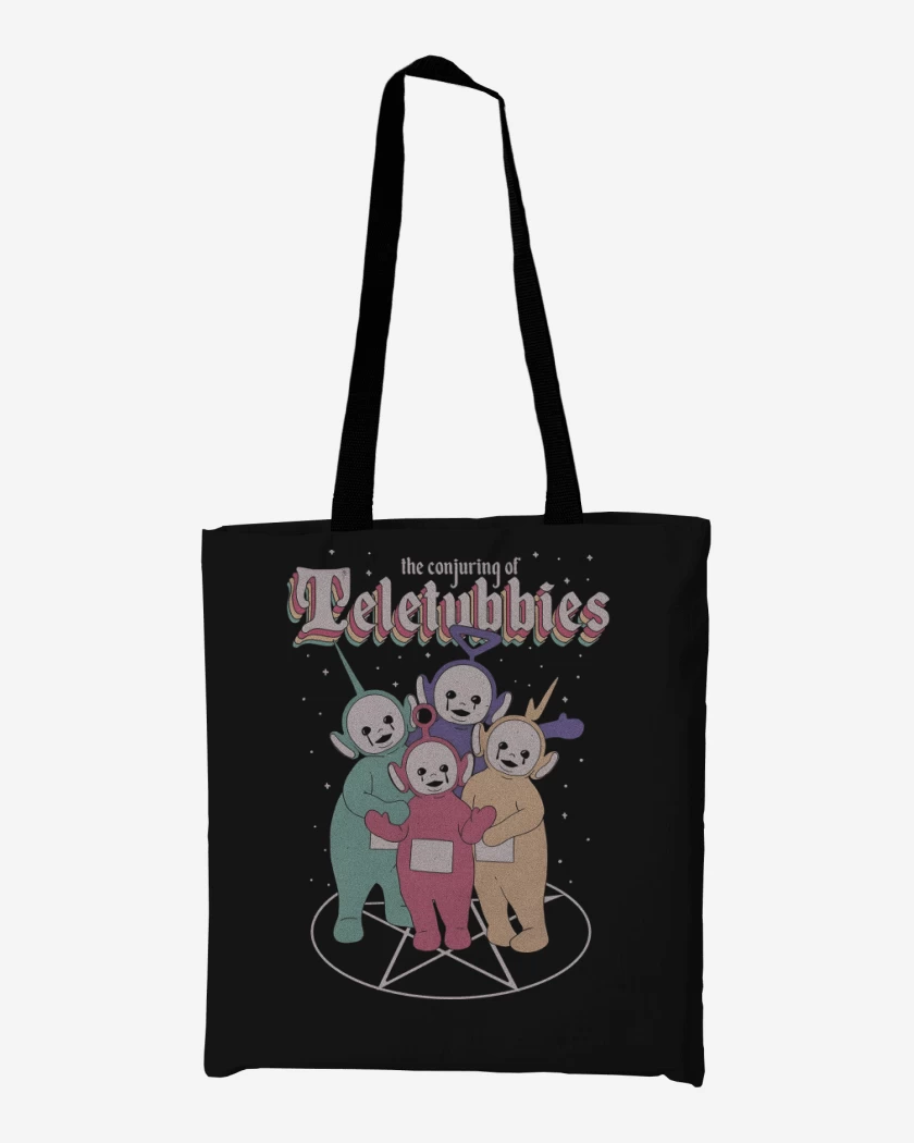 Totebag Invocando Teletubbies