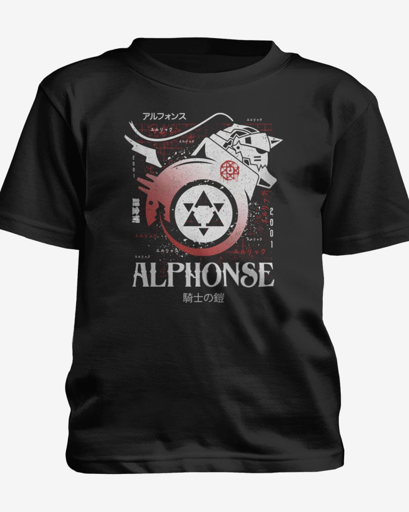 Polera de niño Negro de Alphonse Alchemist